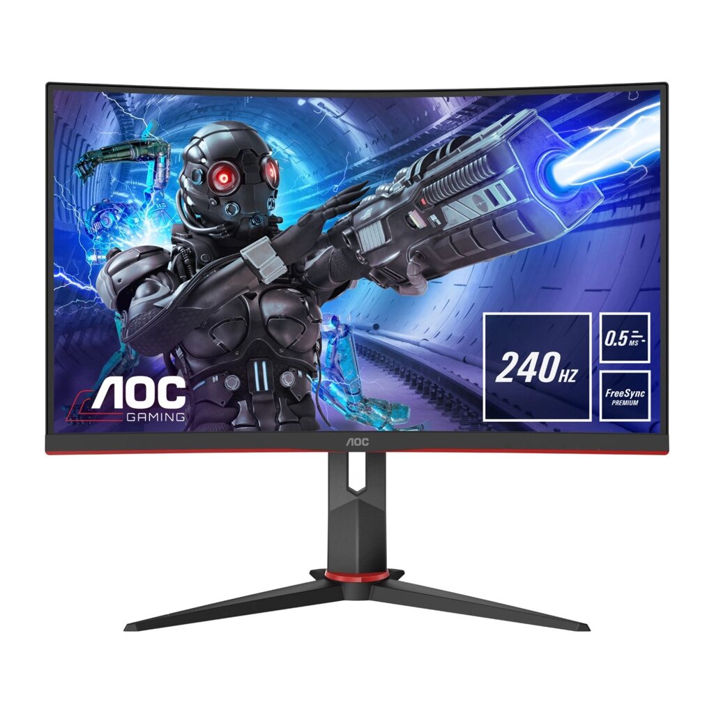 Монітор 27 дюймів AOC C27G2ZE (VA 240Hz HDMI DisplayPort) від компанії 4-K - фото 1