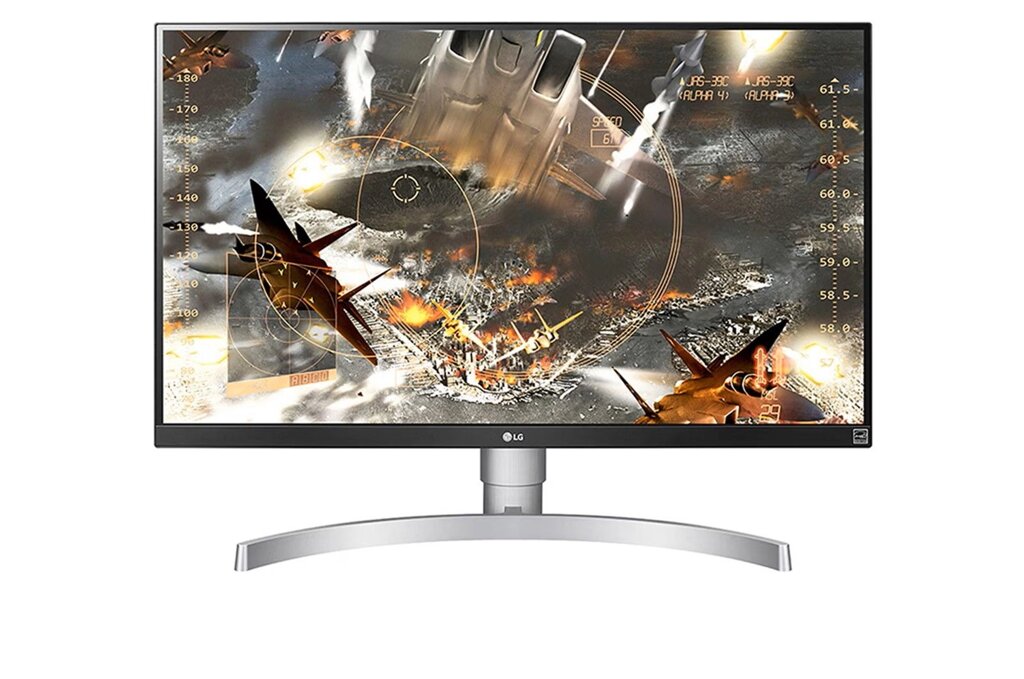 Монітор 27 дюймів LG 27UL650-W (4K 5ms HDR10 HDMI) від компанії 4-K - фото 1