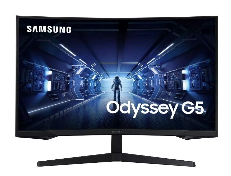 Монітор 27 дюймів Samsung Odyssey G5 (C27G53TQBU) від компанії 4-K - фото 1