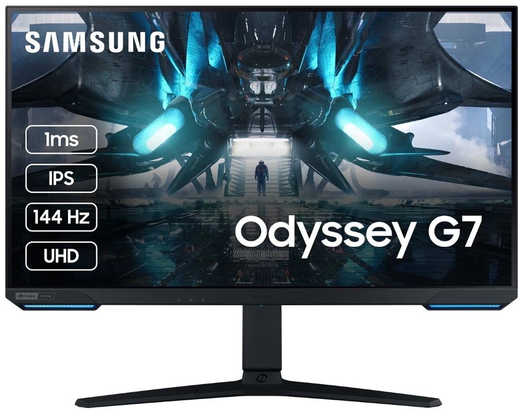 Монітор 28 дюймів Samsung Odyssey G7A (LS28AG700NUXEN) від компанії 4-K - фото 1