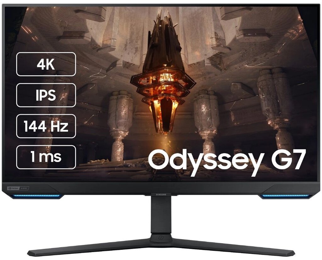 Монітор 32 дюйми Samsung Odyssey G7 (LS32BG700EUXEN) від компанії 4-K - фото 1