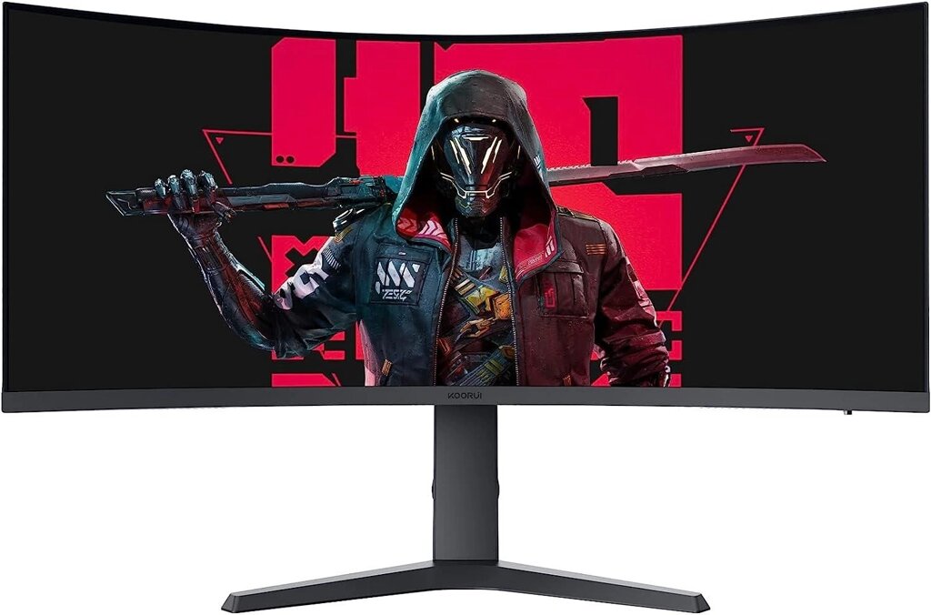 Монітор 34 дюйми Koorui 34E6UC (VA 165Hz 1ms FreeSync) від компанії 4-K - фото 1