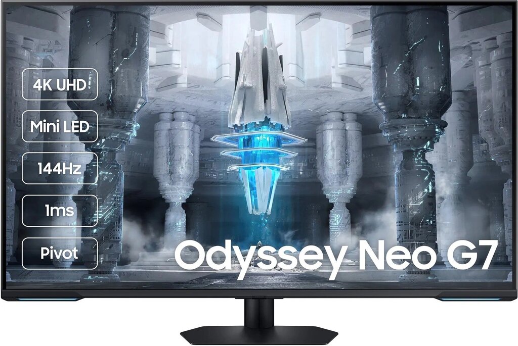 Монітор 43 дюйми Samsung Odyssey Neo G70C S43CG700NU (VA 4К 144Hz 1ms) від компанії 4-K - фото 1