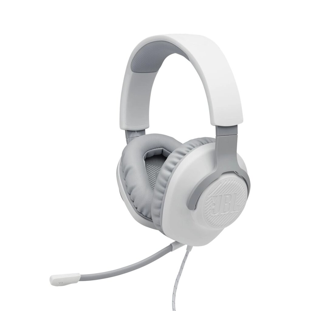 Навушники для геймерів JBL Quantum 100 White (JBLQUANTUM100WHT) від компанії 4-K - фото 1