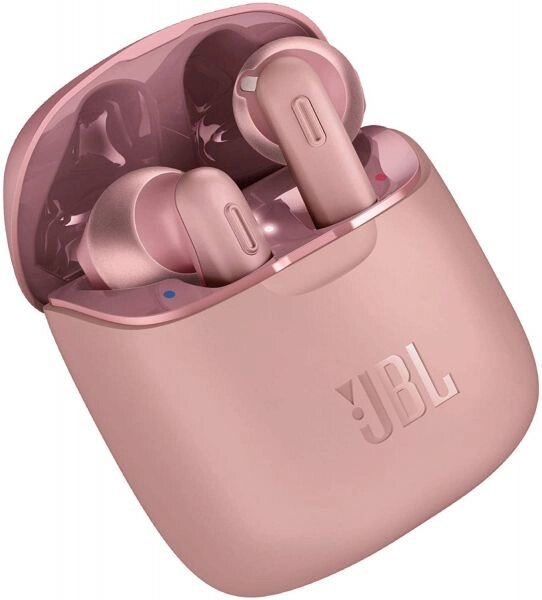 Навушники TWS JBL T225TWS Pink (JBLT225TWSPIK) від компанії 4-K - фото 1