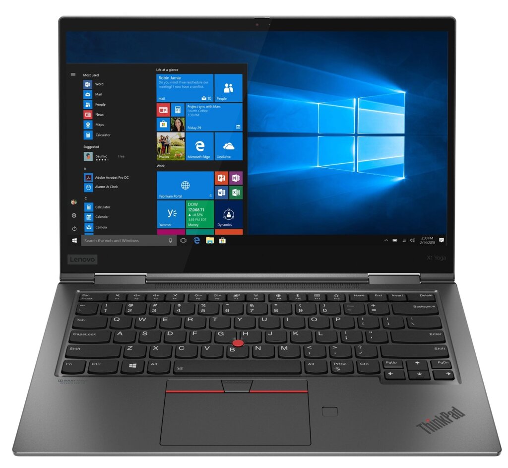 Ноутбук 14" Lenovo ThinkPad X1 Yoga Gen 4 (20QGS86804) від компанії 4-K - фото 1