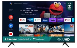 Телевізор 43 дюйми Hisense 43A6BG (Bluetooth 4K Android HDR)