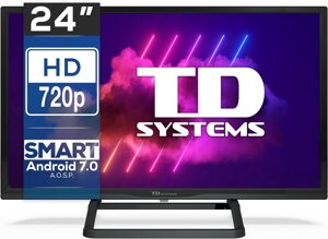 Телевізор 24 дюйми TD Systems K24DLX11HS (Smart TV HD LED)