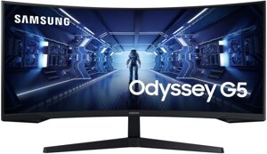 Монітор 34 дюйми Samsung Odyssey G55T (LC34G55TWWPXEN)