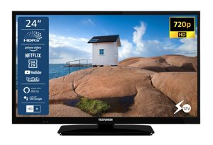 Телевізор 24 дюйми Telefunken XH24SN550MV (Smart TV HD Wi-Fi 12V)