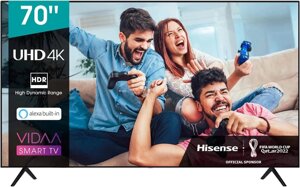 70 дюймів Телевізор Hisense 70AE7000F ( 60 Гц 4K Smart TV Bluetooth)