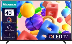 Телевізор 40 дюймів Hisense 40A5KQ (QLED Full HD VA Direct LED)