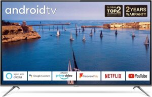 43 Дюймів Телевізор TCL 43EP658 ( 60 Гц Bluetooth 4K Android HDR)