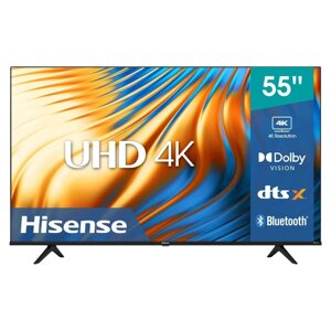Телевізор 55 дюймів Hisense 55A67H (4K Smart TV Bluetooth T2/S2 — W24-HQ2208)