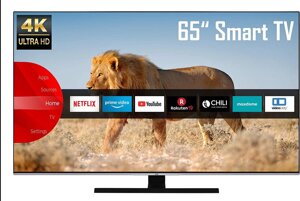 Телевізор 65 дюймів JVC LT-65VU8055 (Smart TV 4К Bluetooth HDR)