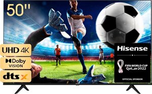 Телевізор 50 дюймів Hisense 50A6EG ( Bluetooth 4K Smart TV HDR )