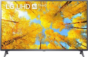 Телевізор 50 дюймів LG 50UQ7500 (PMI 1200 Гц 4K UHD Smart TV 4 Ядра Clear Voice)