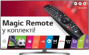 Телевізор LG 43UK6750 (PMI 1200 Гц 4K UHD Smart TV 4 Ядра 280 кд м2 Clear Voice)