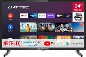 Телевізор 24 дюйми Antteq AG24N1C (Android Bluetooth 60Hz HD ready)