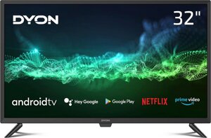 Телевізор 32 дюйми Dyon Smart 32 AD ( Bluetooth 60 Гц HD Android TV Wi-Fi )