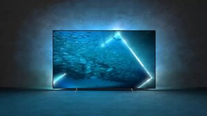 Телевізор 48 дюймів Philips 48OLED707 (Android TV Ultra HD OLED 120 Гц)