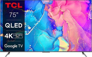 Телевізор 75 дюймів TCL 75C639 (4K Smart TV Wi-Fi Android HDR )