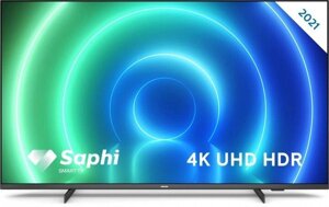 Телевізор 43 дюйми Philips 43PUS7556 (4K Smart TV T2/S2 Wi-Fi)