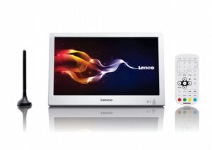 Телевізор 10 дюймів Lenco TFT-1028 (Portable TV HD T2 HDMI)