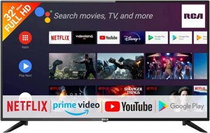 Телевізор 32 дюйми RCA RS32F3 ( Full HD Smart TV HDR Android )