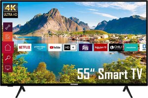 Телевізор 55 дюймів Telefunken XU55K700 ( 4K Smart TV HDR WiFi )