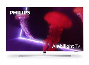Телевізор 55 дюймів Philips 55OLED837/12 (4K Android TV OLED 120Hz 70W — W24-AI7252)