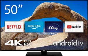 Телевізор 50 дюймів Nokia Smart TV 5000A (4K VA Android HDR Dolby Digital Plus)