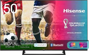 Телевbзор Hisense 50AE7210F (Ultra HD 4K Smart Wi-Fi DVB-T2 S2)