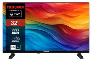 Телевізор 32 дюйми Telefunken XH32TO750S (Smart TV Wi-Fi Bluetooth — W25-AE5466)