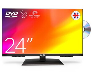 Телевізор 24 дюйми Cello C2424F (DVD-player T2 HD HDMI)