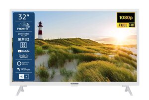 Телевізор 32 дюйми Telefunken XF32SN550S-W (Full HD Smart TV T2/S2 — W24-EI5992)