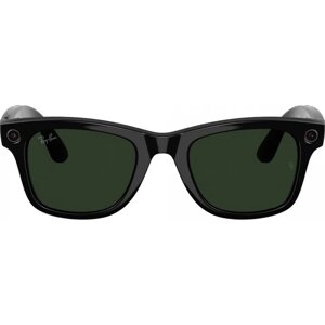 Смарт-окуляри Ray-Ban Meta Wayfarer Gen2 Stand. Shiny Black Frame/Clear to Graphite Green Transit. Lens. RW4012 601/1M