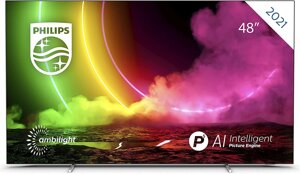 Телевізор 48 дюймів Philips 48OLED806 (Smart TV Ultra HD OLED 120 Гц)