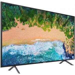 Телевізор 55 дюймів Samsung UE55NU7092 ( PQI1300Гц 4K Smart HLG HDR10+ Dolby Digital+ 2.0 20Вт DVB-C T2 )