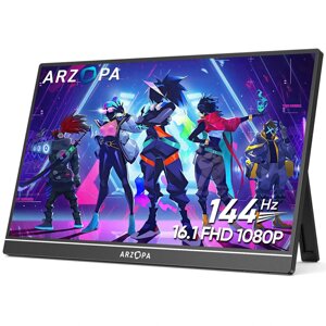 Портативний монітор 16 дюймів ARZOPA Z1FC (Full HD IPS 144Hz)