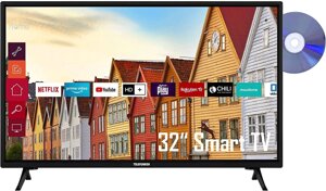 Телевізор 32 дюйми Telefunken XF32K559D (Full HD Smart TV HDR Wi-Fi)