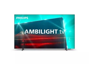 Телевізор 55 дюймів Philips 55OLED718/12 (4K Android TV OLED 120Hz Ambilight)