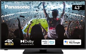 Телевізор 43 дюйми Panasonic TX-43LX600EZ (Wi-Fi Smart TV 4К T2 S2)