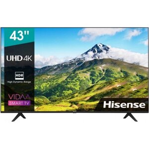 Телевізор 43 дюйми Hisense 43AE7010F ( Smart TV DVB-T2 Edge LED 60 Гц )