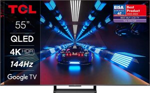 Телевізор 55 дюймів TCL 55C739 (4K Smart TV 120 Hz Wi-Fi Android HDR )