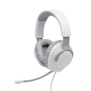 Навушники для геймерів JBL Quantum 100 White (JBLQUANTUM100WHT)