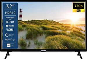 Телевізор 32 дюйми Telefunken XH32G501N (Smart TV HD Ready LED)