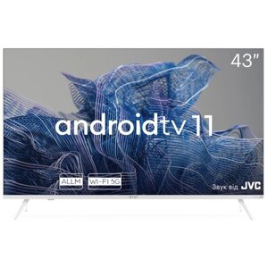 Телевізор 43 дюйми KIVI 43U750NW (4K Android TV Wi-Fi Bluetooth)