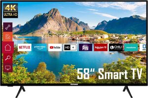 Телевізор 58 дюймів Telefunken XU58K700 (Smart TV Ultra HD HDR10)