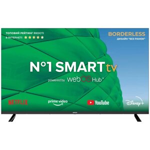 Телевізор 50 дюймів Satelit 50U8200WS (4K Smart TV 60Hz WI-FI)